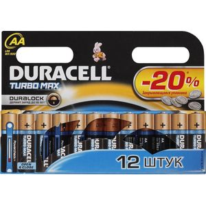 ������� ������� Duracell Turbo LR6 (12*BL) (12/144) 81528443 33420